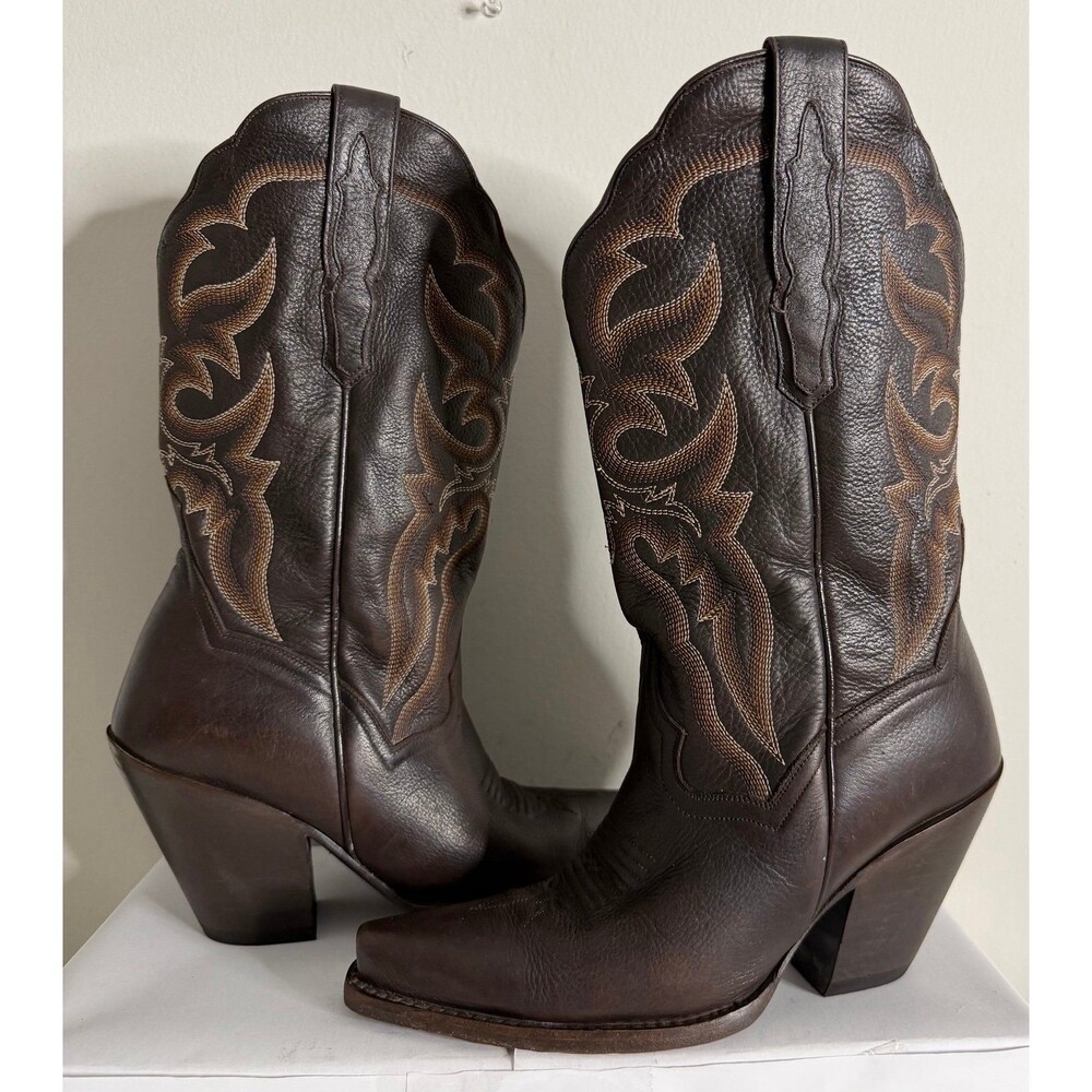 DAN POST Women Western Boots Coastal Cowgirl Rodeo Ranch Sz 7 M
